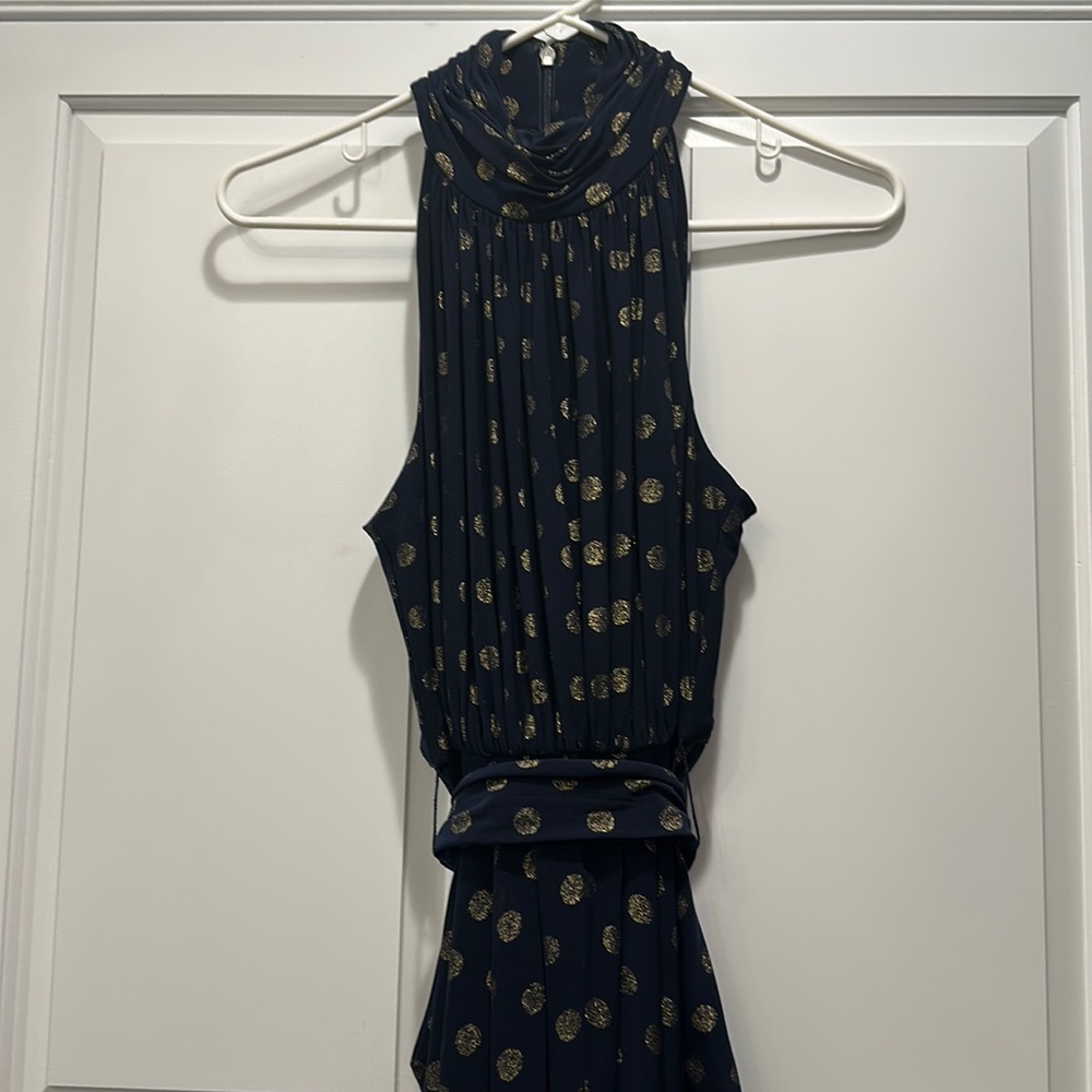 Tommy Hilfiger Size 4 Navy Blue & Gold